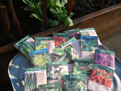 Vegetable seed selection